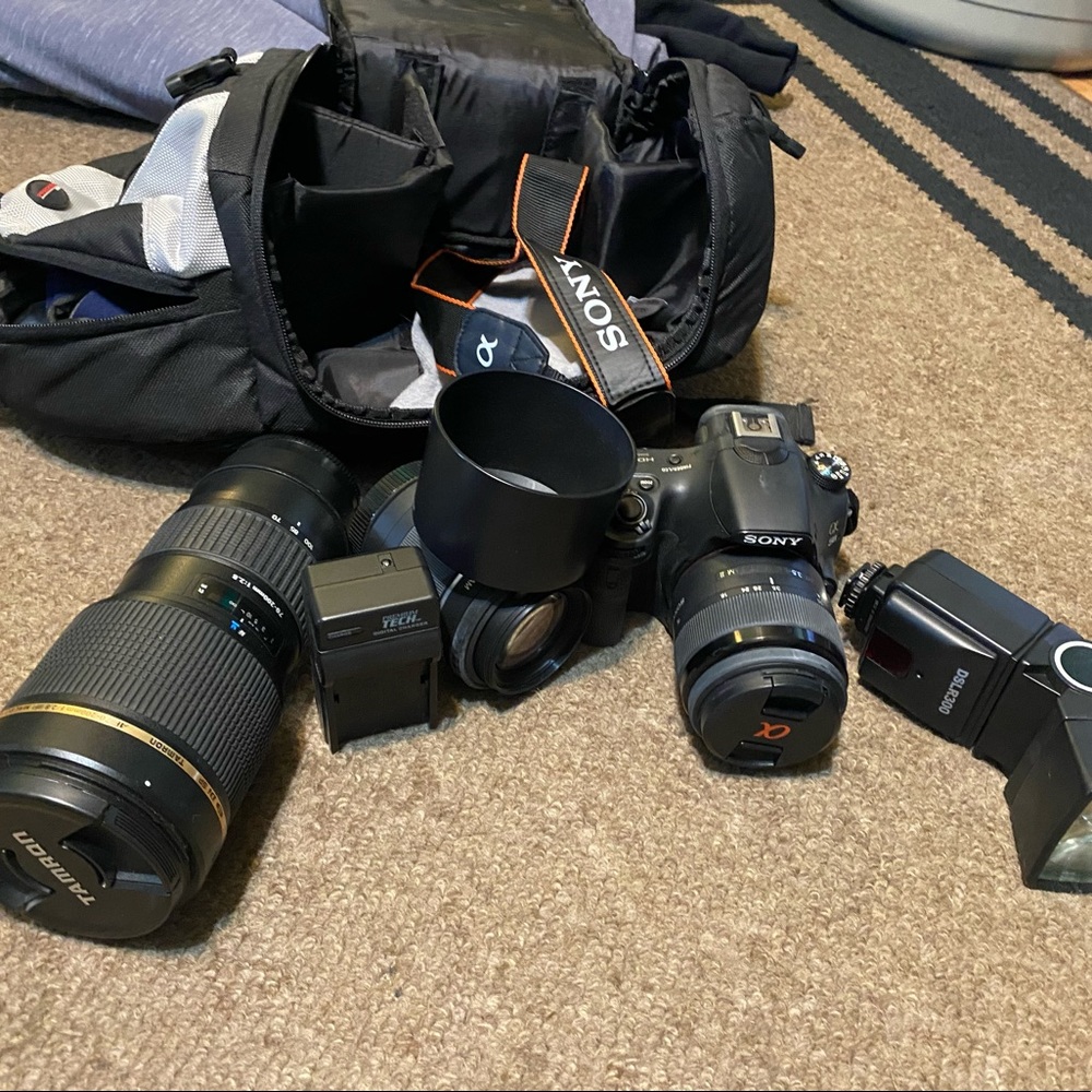 Sony A58 camera